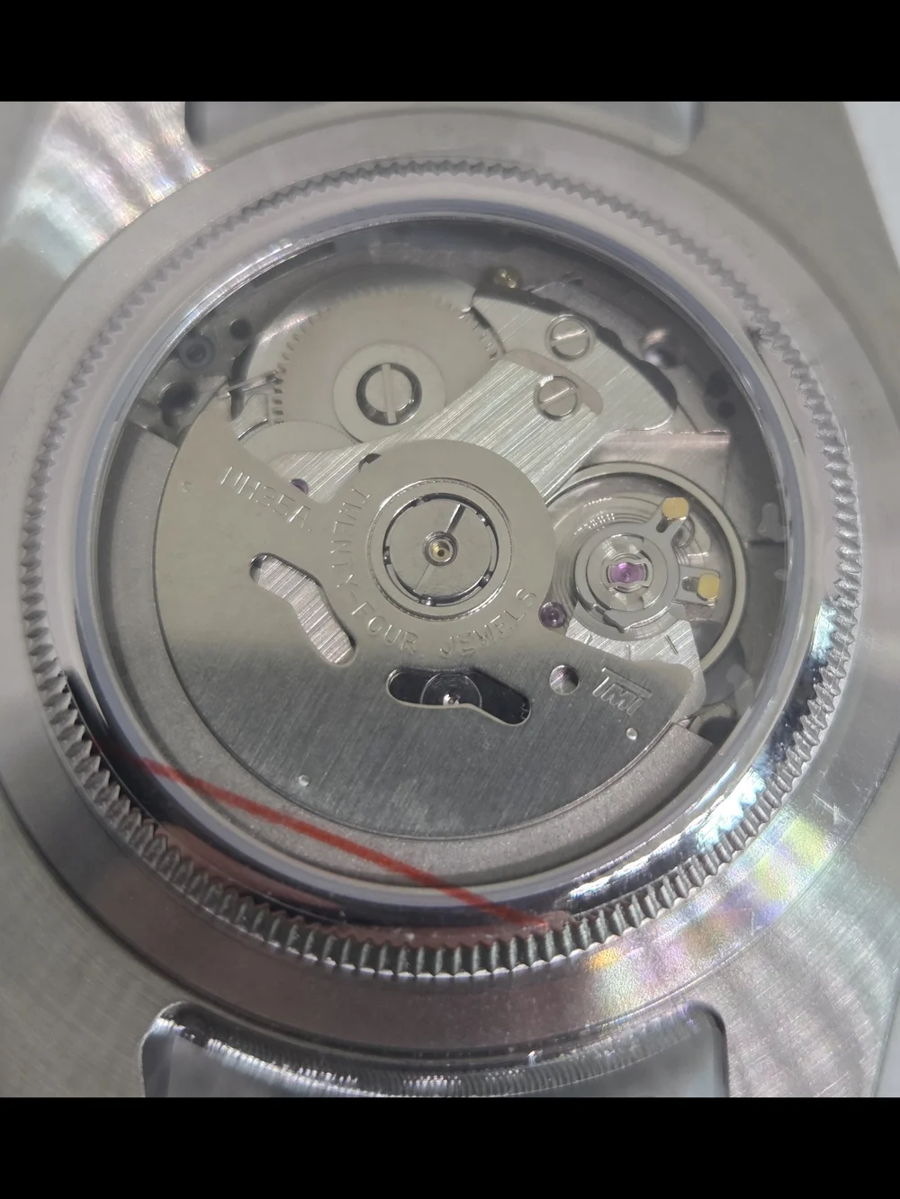 Custom 39mm Automatic Seiko Mod Watch Datejust Wimbledon Sport